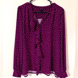 Ann Taylor Ruffle blouse